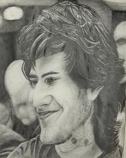 Aaron Swartz drawing